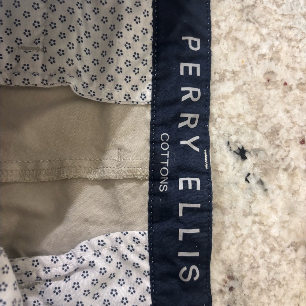 Perry Ellis  Cream Dress Pants